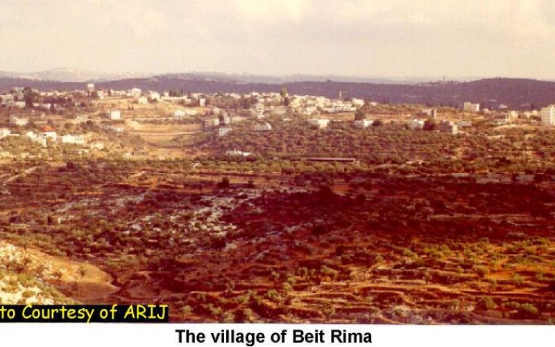 The Israeli Army Ravages Beit Rima
