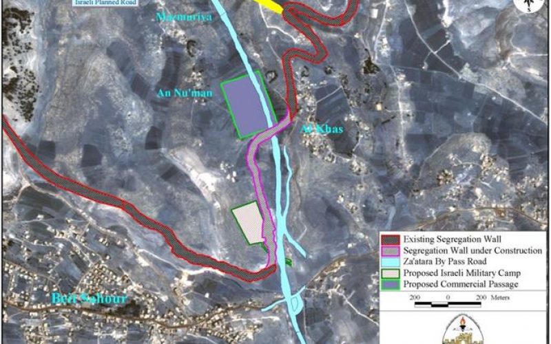 A New EREZ at the segregated Mazmuria -Bethlehem governorate –