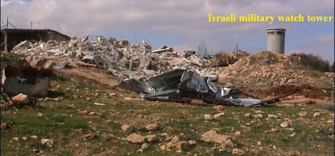 Wipeout of Palestinian Houses in Al-Khader Village