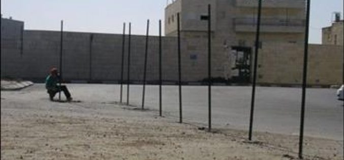 Israeli Wall activities in the vicinity of Rachel’s Tomb !