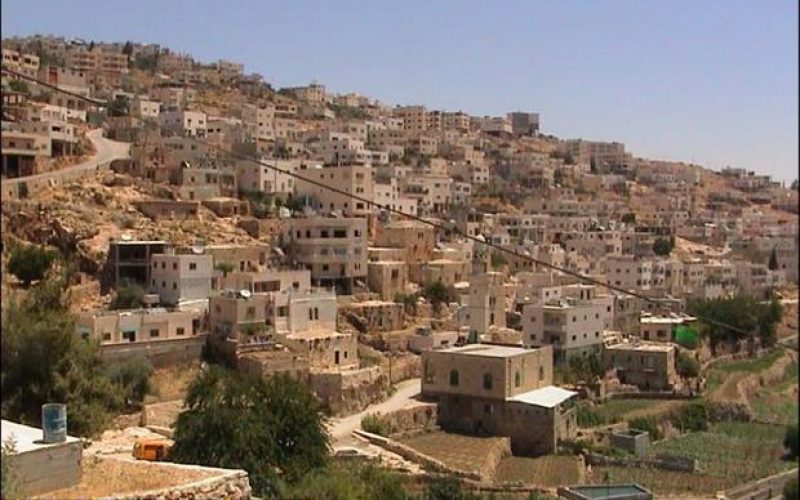 The Segregation Wall threatens the lands of Artas Village, Southwest Bethlehem City !!!