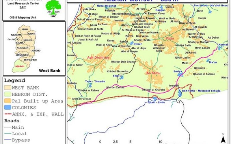 Road barrier: another Israeli tool for land confiscation