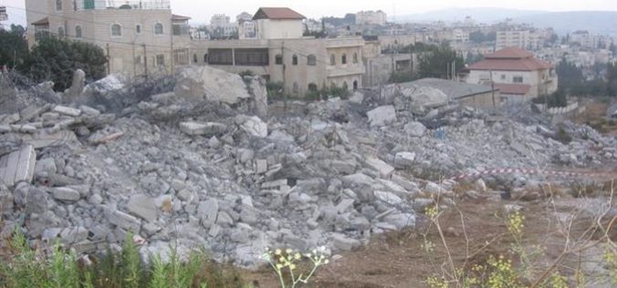 House demolition cases and testimonies from Jerusalem