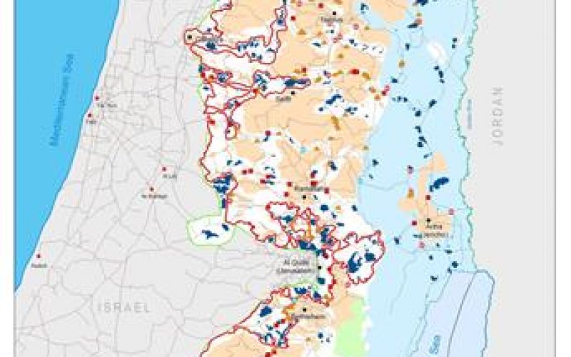 52,000 Palestinian residents In the Eastern Segregation Zone Undergoing intolerable human suffering