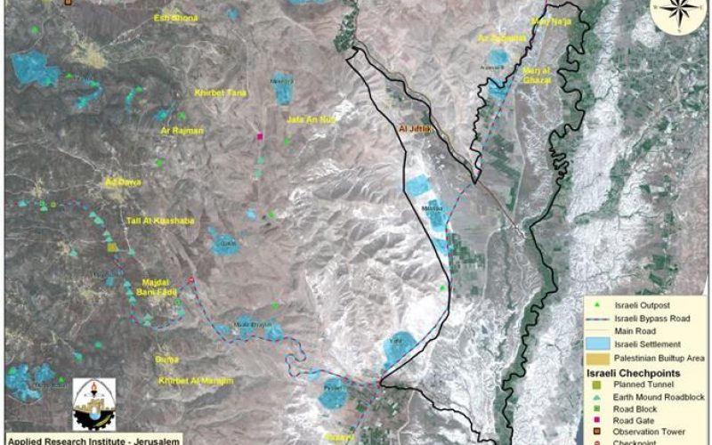 Israel Hits Al “Jiftlik” Village, north of Jericho Governorate