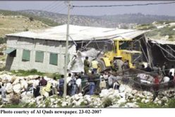Demolitions, threats of demolitions and evictions in Idhna town – Hebron Governorate