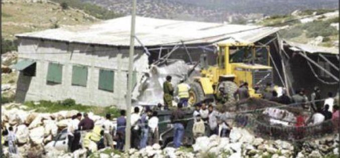 Demolitions, threats of demolitions and evictions in Idhna town – Hebron Governorate