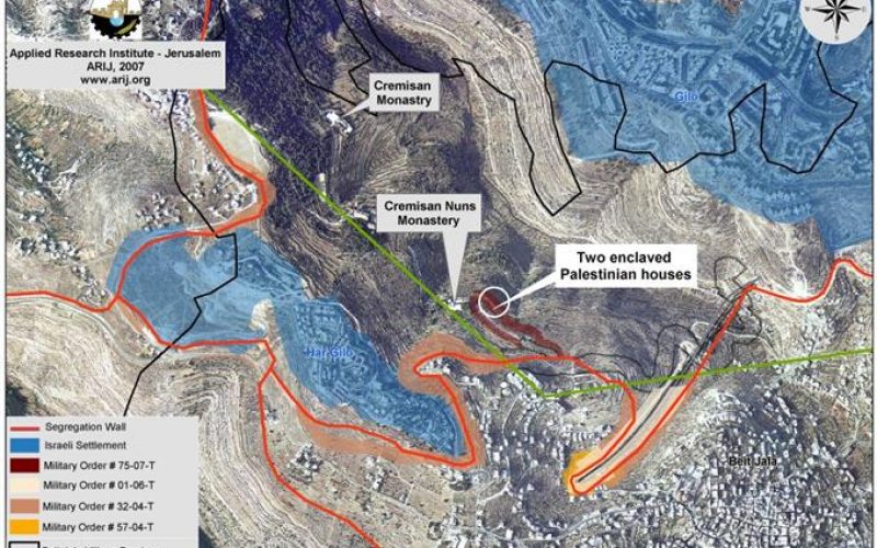 New Israeli Military Order to Confiscate More Palestinian Lands in Beit Jala