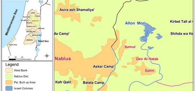 Elon Moreh Settlers Contaminate Drinking Water in Deir Al Hatab Village