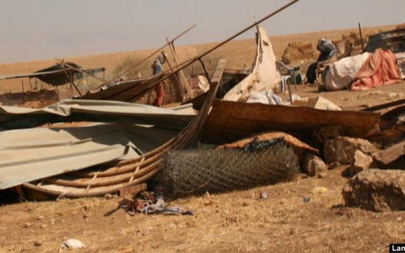 Israeli Occupation continues ethnic cleansing in the Jordan Valley
