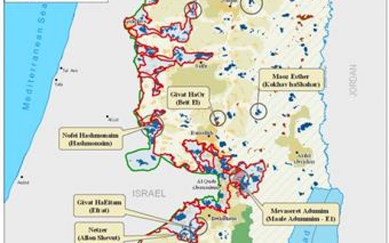 Israel Misleads the World by claiming two illegal outposts evacuated