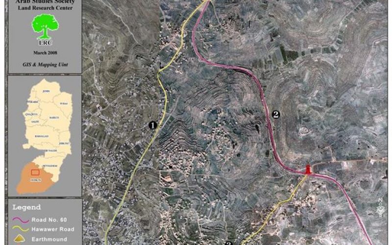 Complete Paralysis of Halhul’s Daily Activities upon Israel’s Closure of Halhul’s northern entrance