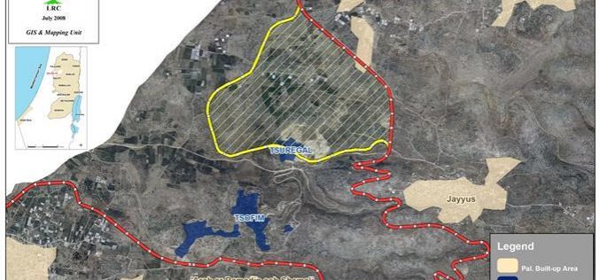 The Israeli Occupation army intends to amend the Segregation Wall Path in Jayyus Village