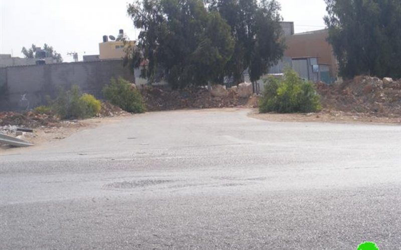 Israeli Occupation Army block Azzun Al Shamaliya village’s main entrances