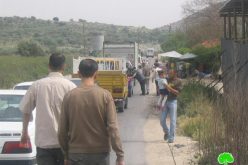 The Expansion of Annab Checkpoint on the Expense of Palestinian Agricultural Lands