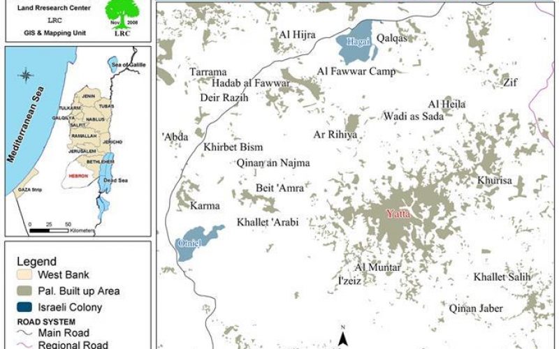 The Israeli Water Company Stops Supplying Water to the Town of Yatta