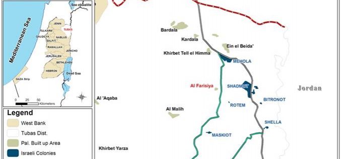 Preventing Khirbet Al Farisiya Farmers from Using their Lands