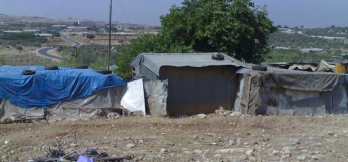 إخطار عدد من المنشآت الفلسطينية بوقف البناء في قرية يعبد