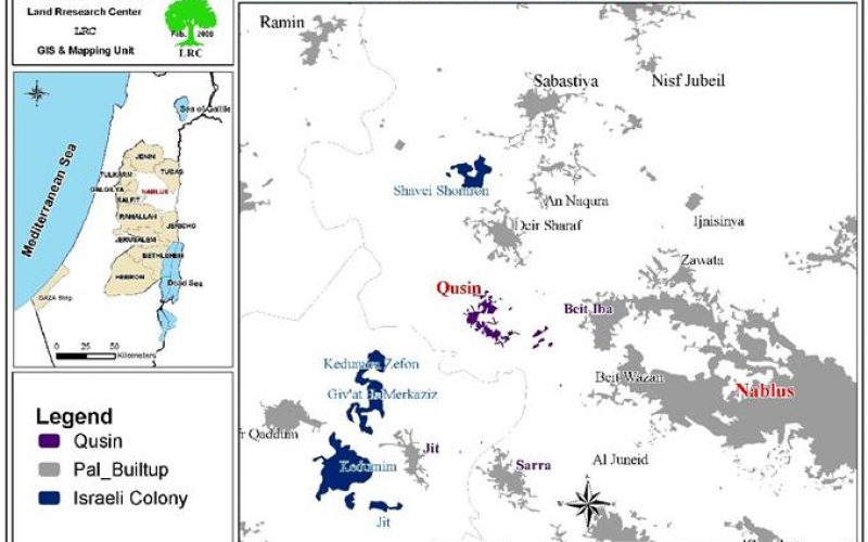 Reopening of Qusin – Nablus road and keeping closure on Nablus – Qalqiliya road