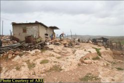موجة هدم اسرائيلية لمنازل المواطينين الفلسطينيين في قرية عقربا جنوب شرق مدينة نابلس