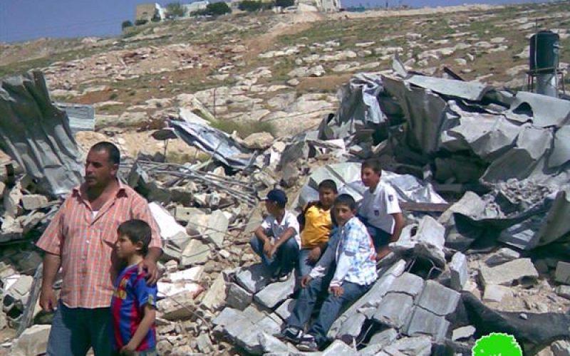 Israeli demolition of Palestinian homes continued in April 2009