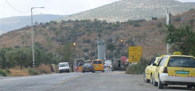 Israeli Occupation Forces Attempt to Deceive International World Opinion Regarding the Removal of a Number of Military Checkpoints in Northern West Bank.