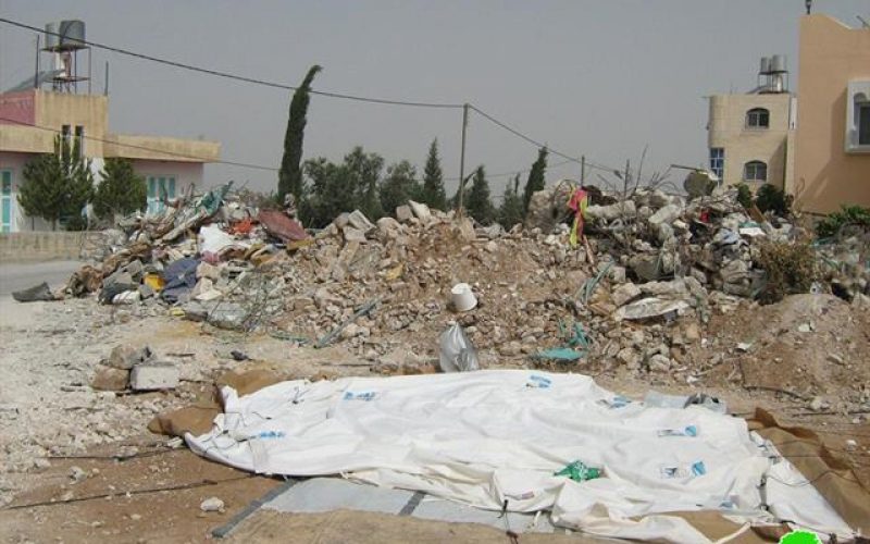 House Demolition and an Attack on School in Beit ‘Awwa town