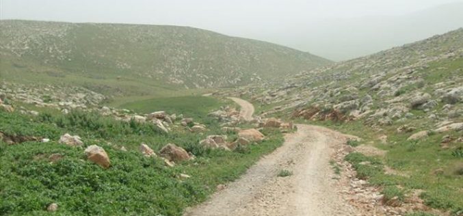 منع تأهيل  طريق يربط الخرب في سهل البقيعة  بمدينة طوباس