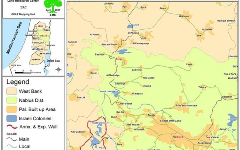 الاحتلال الإسرائيلي يخطر منشأتين بقرية برقة بوقف البناء