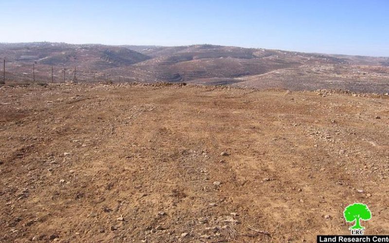 Israeli Colonists Plough 20 Dunums of the Town of Sa’ir in Hebron Governorate.