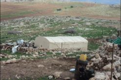 The Israeli Occupation authorities target Kherbit Yerza for the third time in less than a year