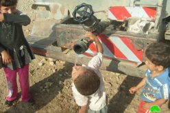 مصادرة صهاريج نقل المياه  في خربة طانا