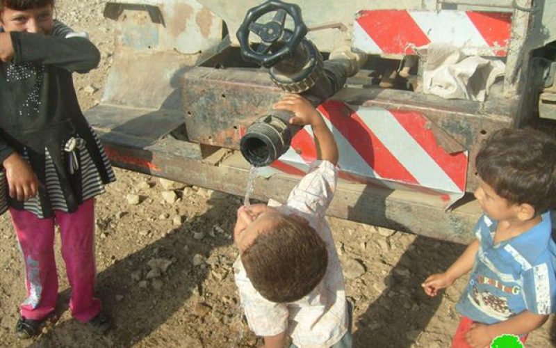 The Confiscation of Water Tankers in Khirbet Tana
