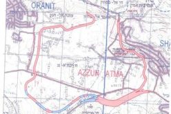 Israeli Occupation Forces Extends the Seizure of 381 Dunums of the Lands of the Villages of  Siniria and Al Zawiya in Qalqilia Governorate