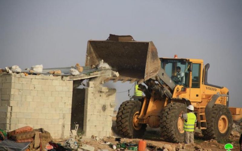 سياسة الاحتلال الممنهجة لتدمير خربة أم نير يطا – محافظة الخليل