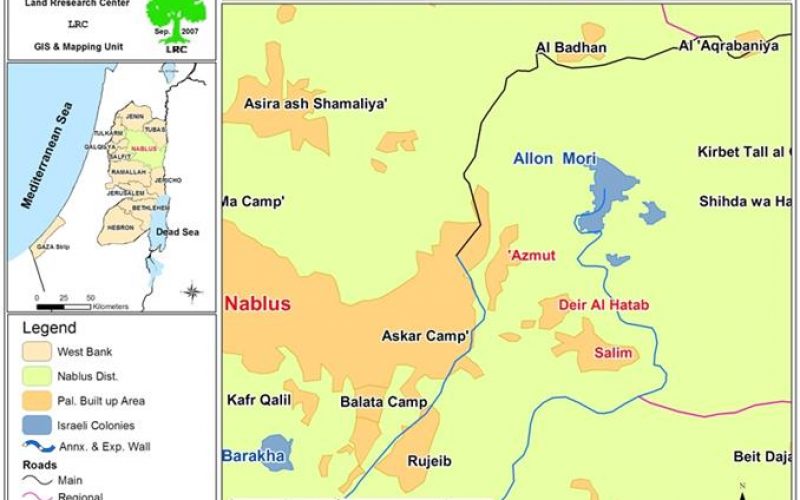 Setting 250 Trees Ablaze in Deir al Hatab – Nablus Governorate