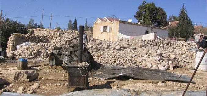 Demolition a Palestinian Residence <br> Expansions in Karmael Colony