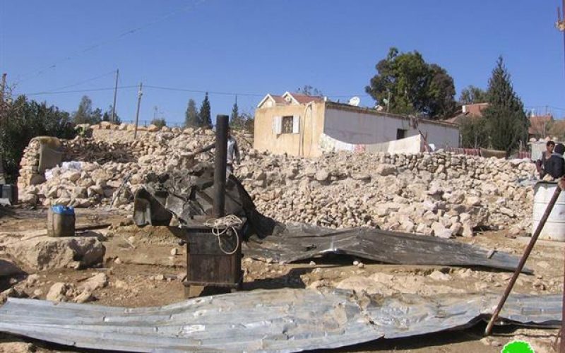 Demolition a Palestinian Residence <br> Expansions in Karmael Colony