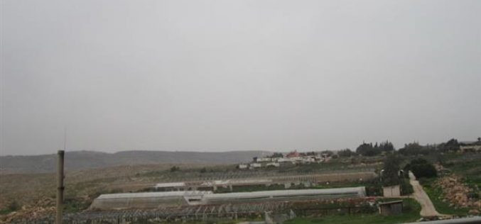 مستعمرة جيتيت الإسرائيلية تتوسع على حساب أراضي بلدة عقربا  – محافظة نابلس