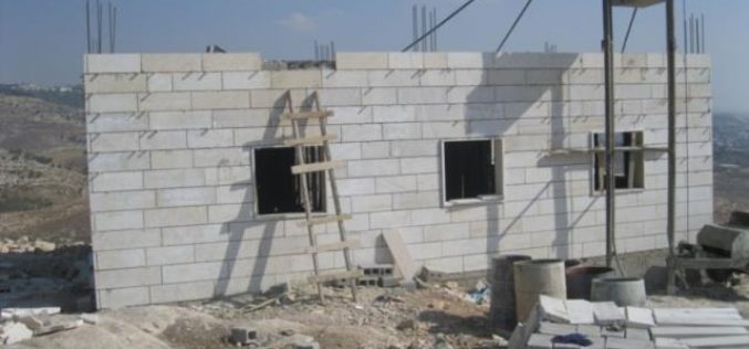 إخطار بإخلاء أراضي في الجبعة غرب بيت لحم