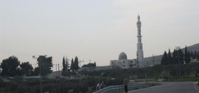 العليا الإسرائيلية  تقر منع الآذان بمسجد سلمان الفارسي في  قرية بورين – محافظة نابلس
