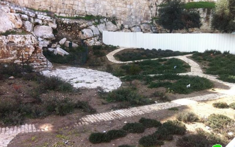 “Talmudic” Parks in the Occupied City of Jerusalem