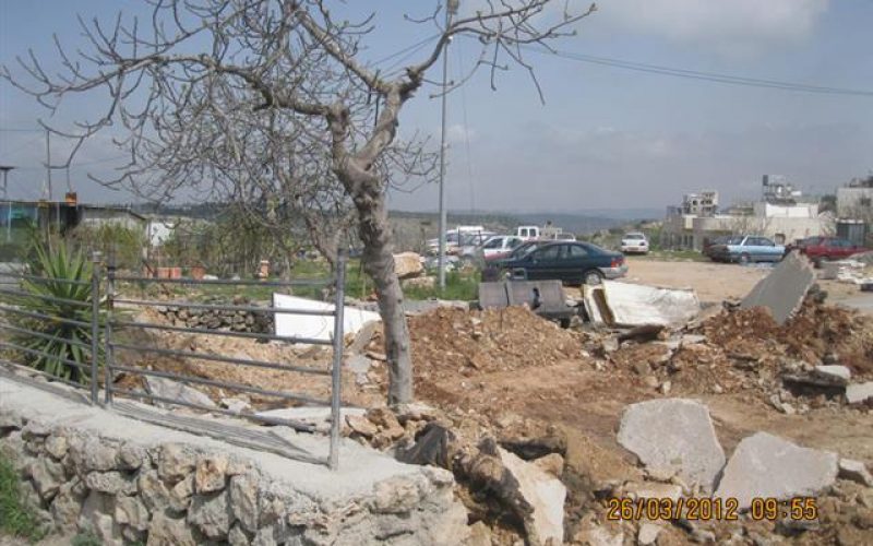 The Israeli Occupation Wreaking Havoc in Husan village West of Bethlehem Governorate