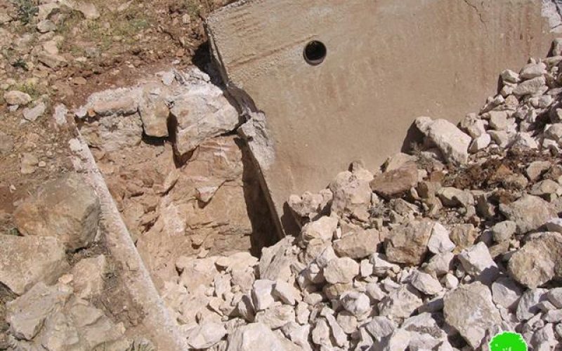 Demolishing a Cistern and a Shack