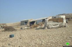 Confiscating Tents and Shacks in Kherbit Humsa
