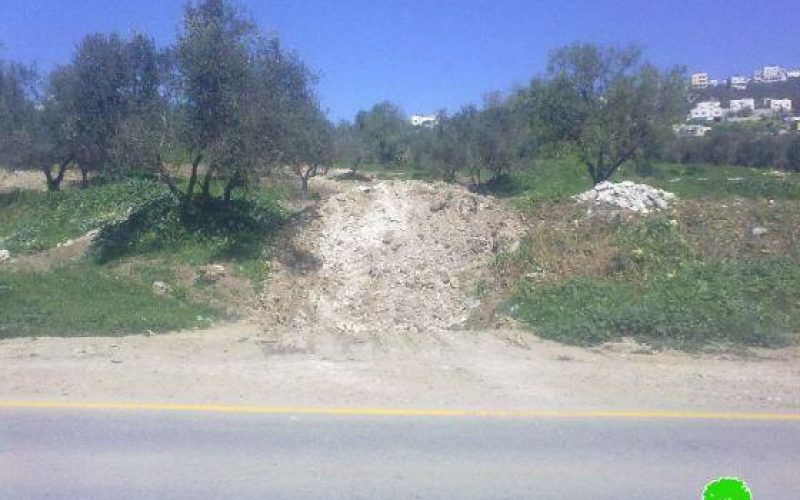 Shutting off agricultural roads and destroying water pipes in Imreiha