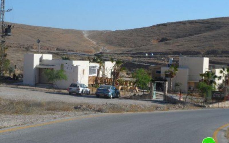 An Israeli Colonist Captures an Abandoned Police station