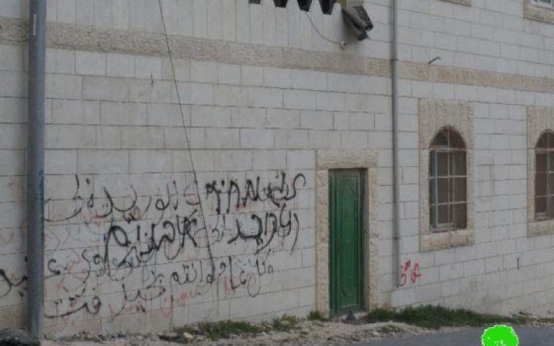 Colonists Desecrate Two Mosques in Tequ village