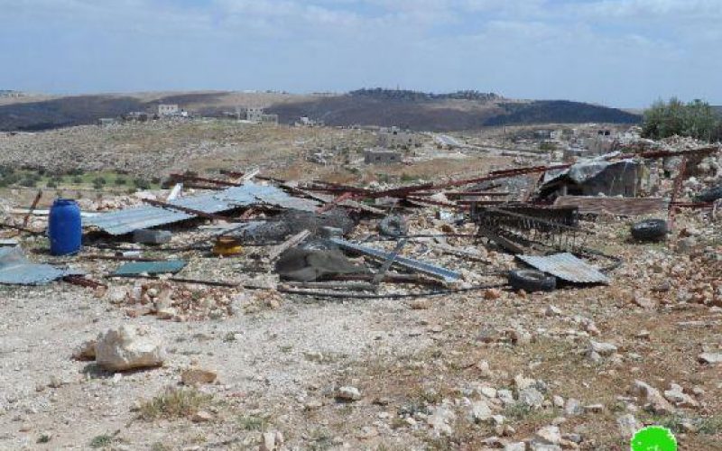 Demolition of a Shed in Ad Deirat