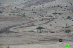 التدريبات العسكرية الإسرائيلية في الاغوار الفلسطينية تدمر المحاصيل الزراعية